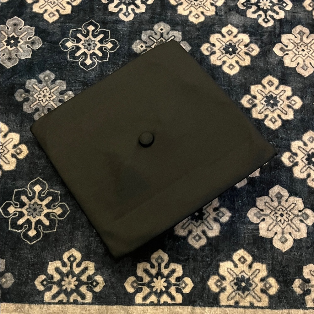 Classic Black Graduation Cap and gown